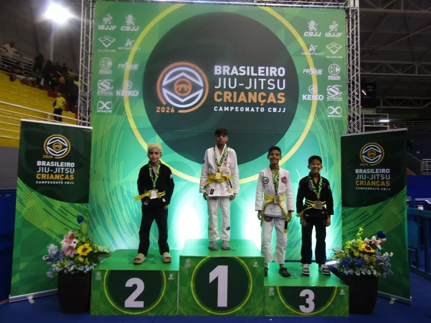 Orgulho de Pinda: Atleta de 12 anos conquista o vice-campeonato no maior mundial infantil de Jiu-Jitsu